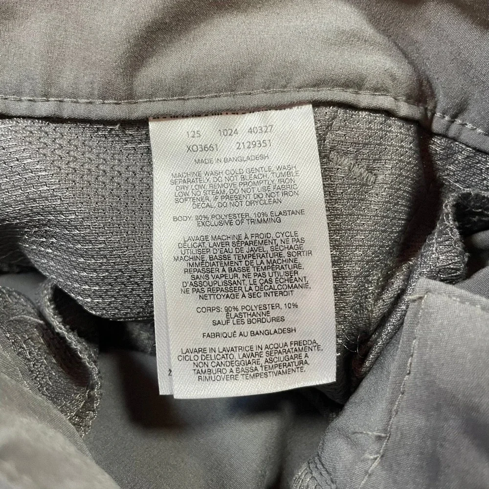 Columbia Hiking Shorts Mens 34 Gray Outdoor Stretch Zipper Pockets Gorpcore